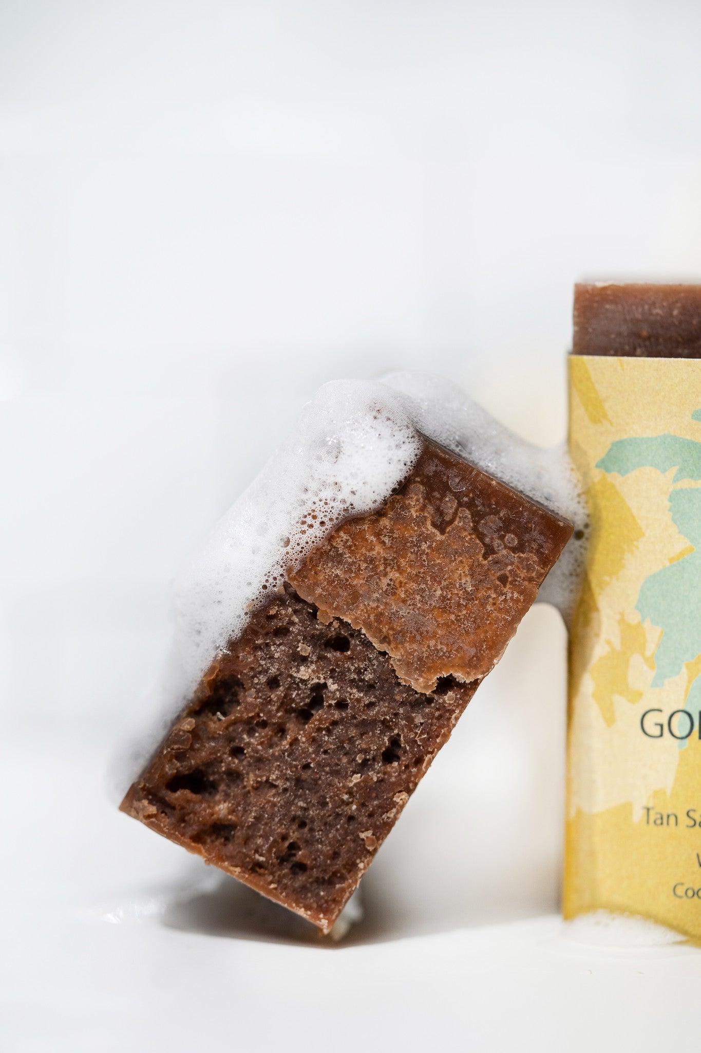 Natural Golden Soap & Shave Bar image 1