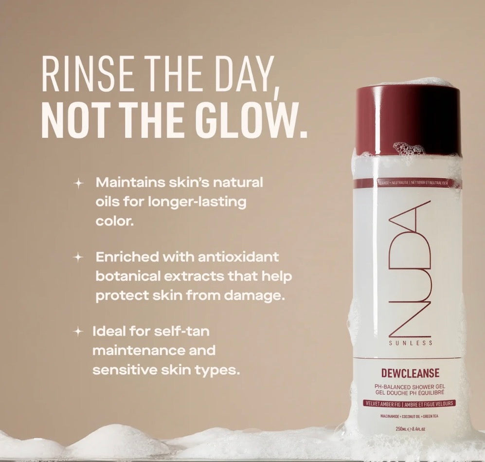 Nuda Dew Cleanse Ph Balanced Shower Gel