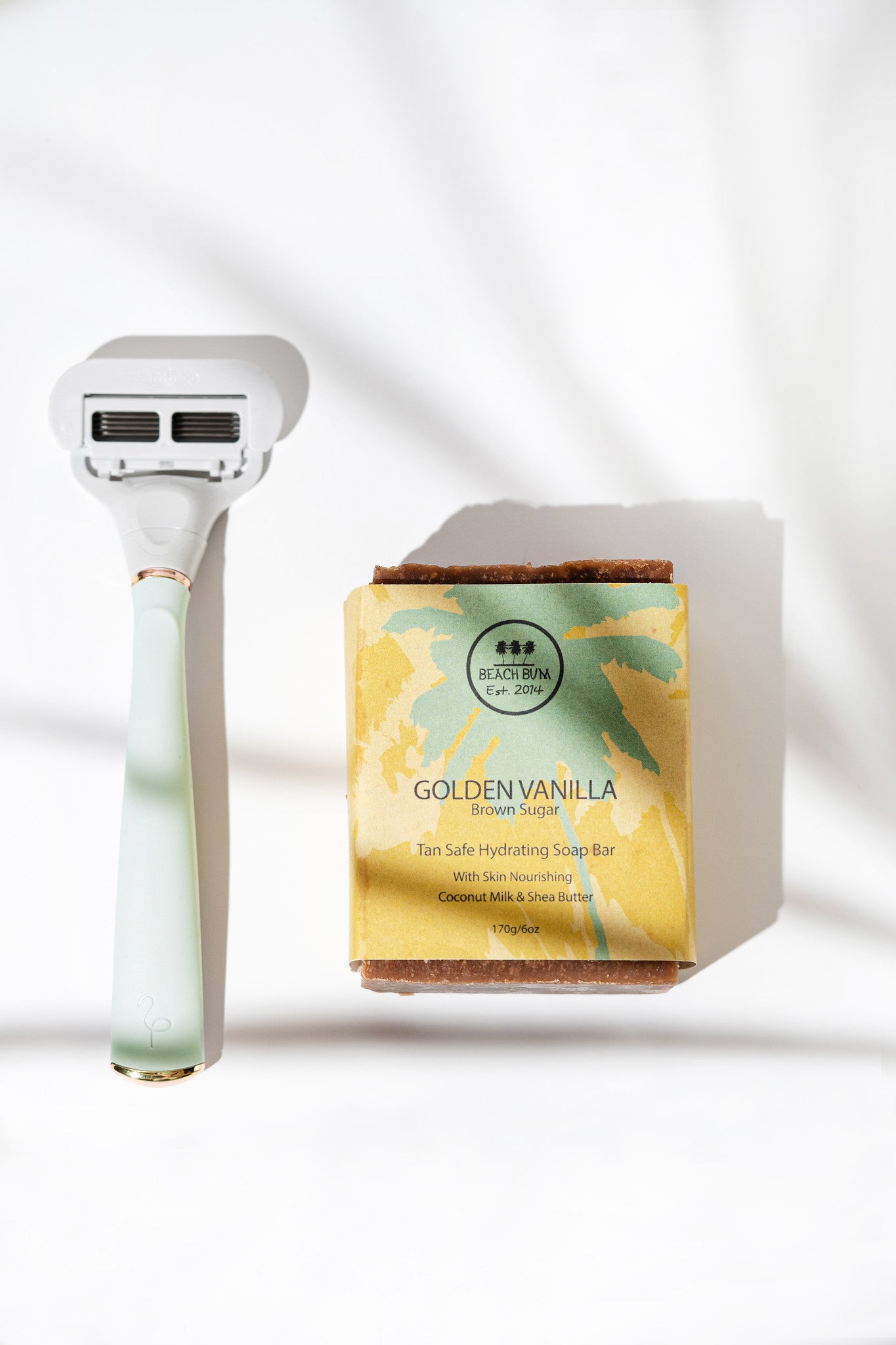 Natural Golden Soap & Shave Bar image 0