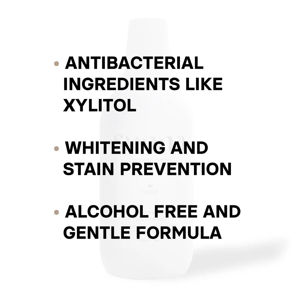 Sunna Coconut Sea Salt Whitening Mouthwash